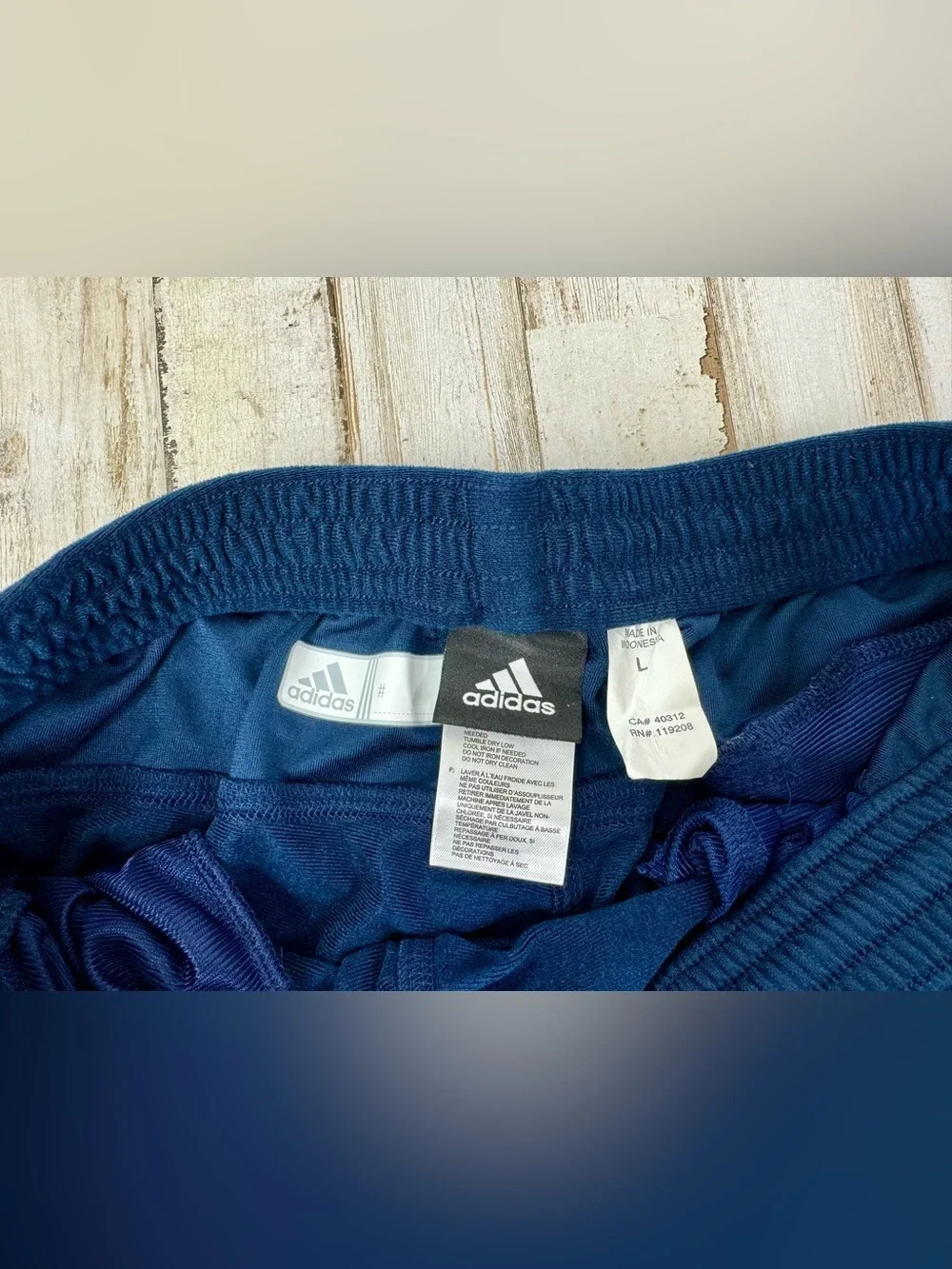 Adidas Climalite Men’s L Sweatpants Blue